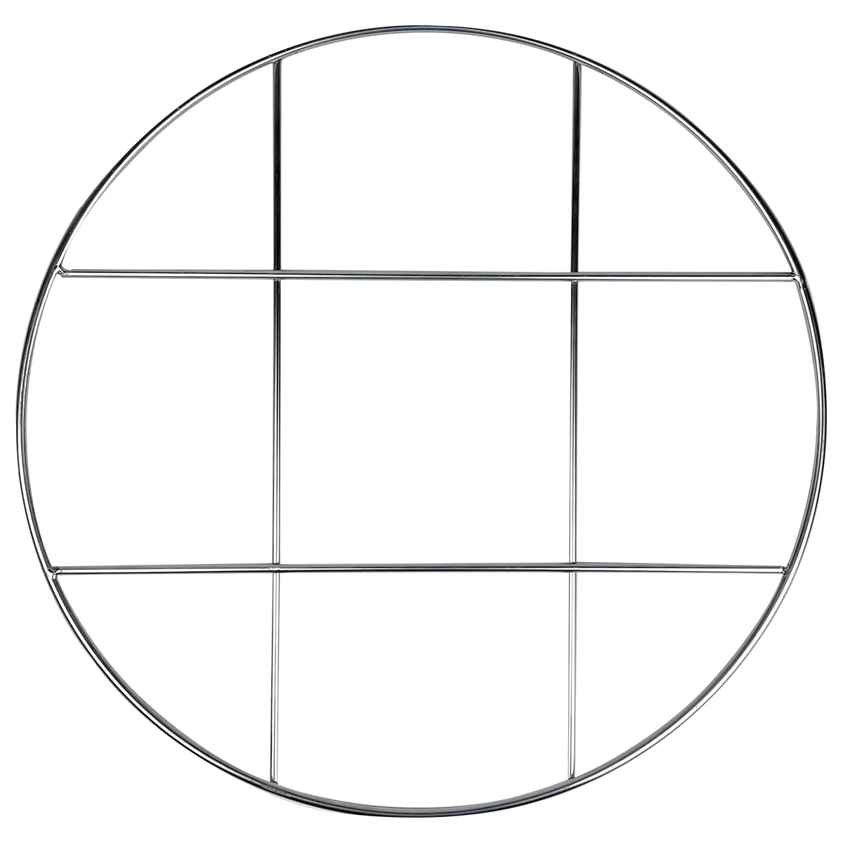 Brand-Man Grills Brand-Man Grills 17" Chrome Trivet for Rodeo Deluxe Steel Kamado Grills — product photo