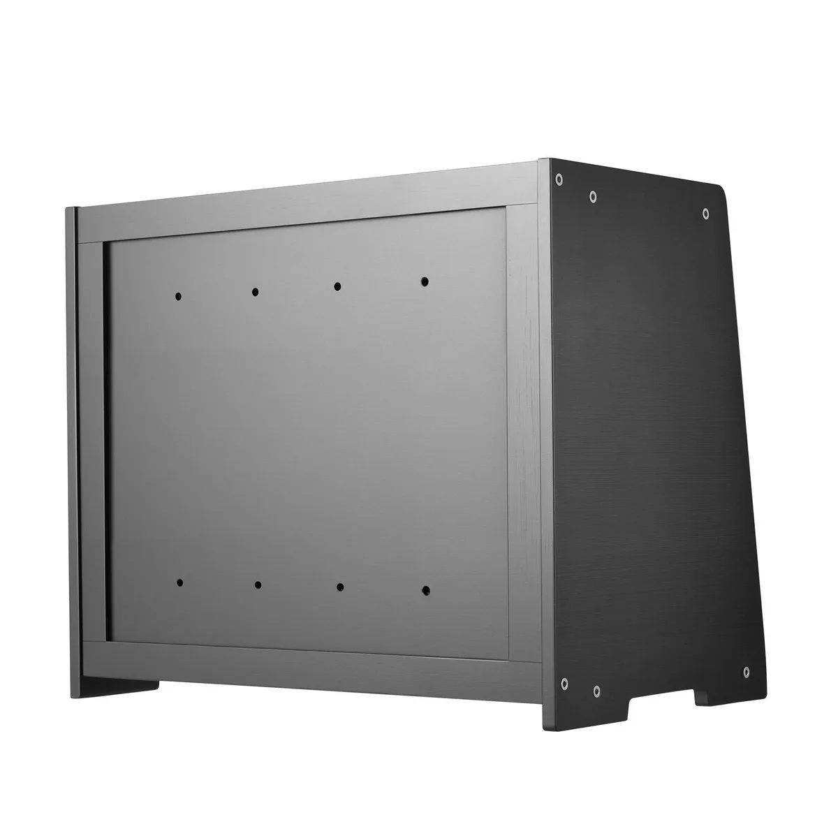 VEVOR VEVOR Double-Layer Bamboo Bread Box Black 15.75x9.85x13.19 in — product photo