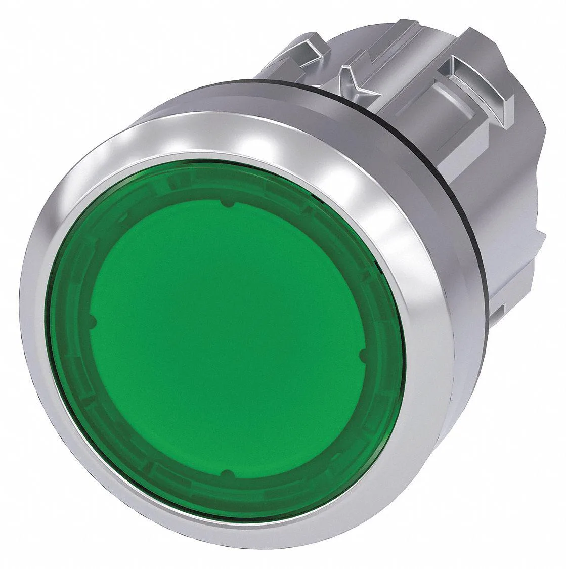 SIEMENS SIEMENS 3SU1051-0AB40-0AA0 Push Button Operator 22 mm Green — product photo