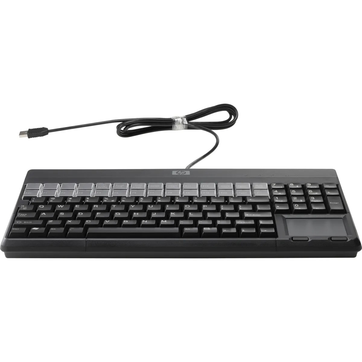 HP HP FK221AT#ABA POS Keyboard USB 106 Keys 28 Relegendable IP54 — product photo