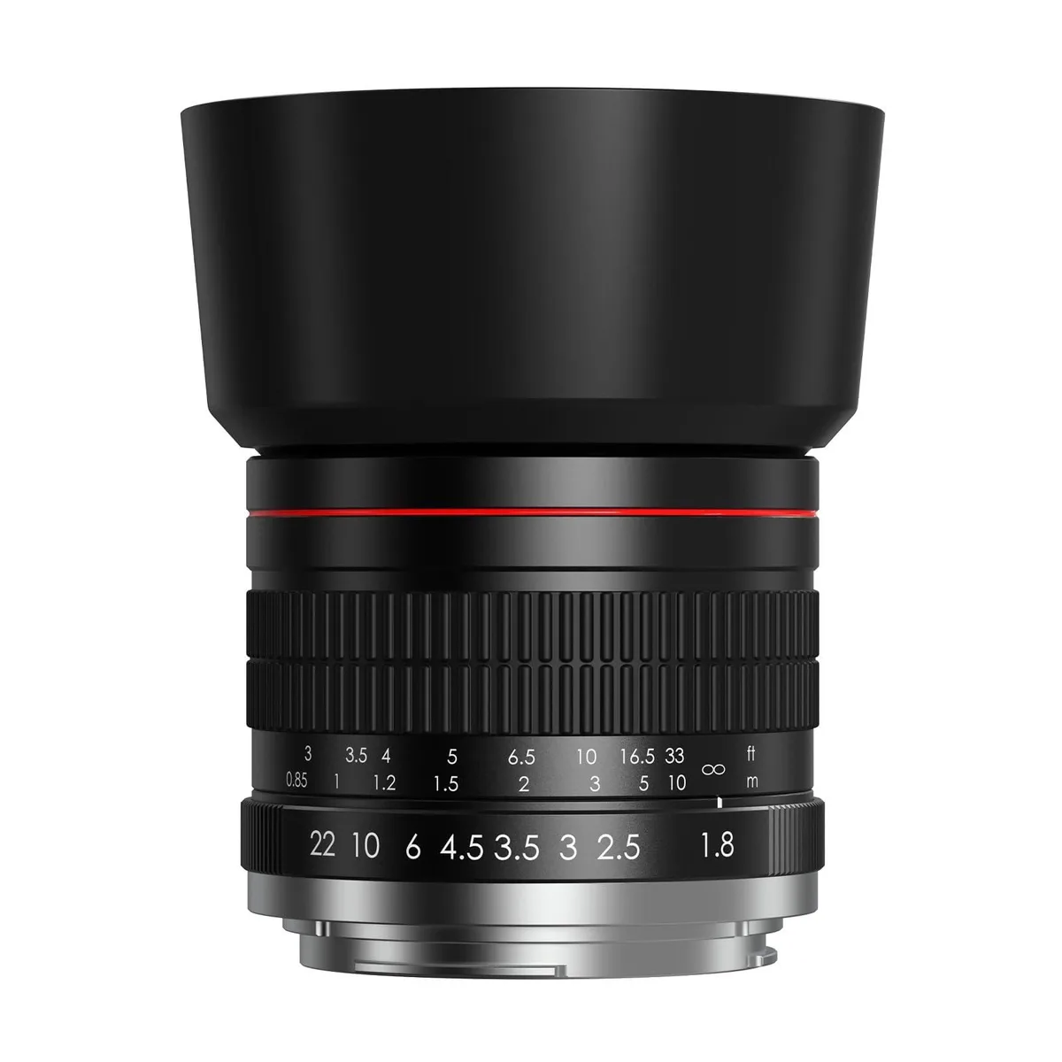  lightdow KD-8518C 85mm f1.8 Manual Focus Lens — product photo