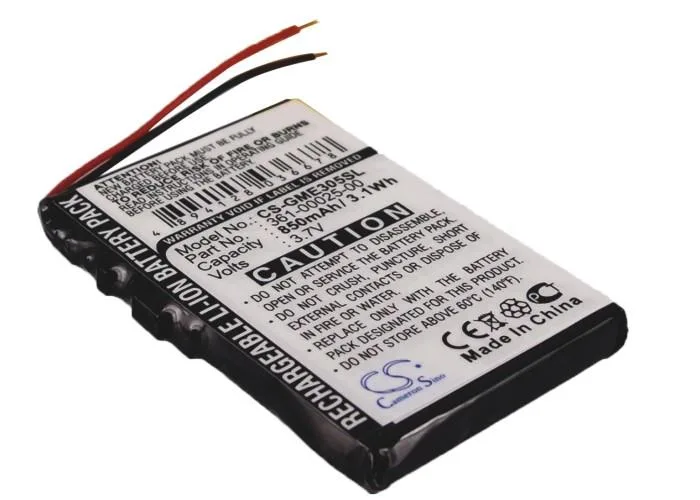 CameronSino CameronSino DS-CS-GME305SL 850mAh GPS battery for Garmin Edge 305 — product photo