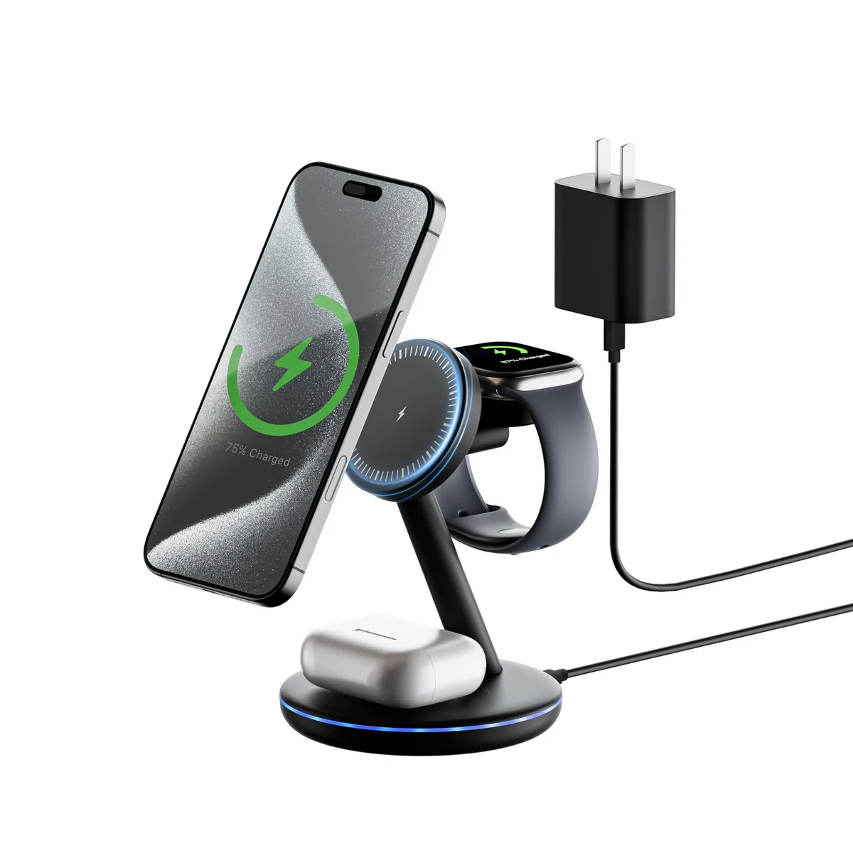  TESSAN W365 3-in-1 Wireless Charger Stand 20W — product photo