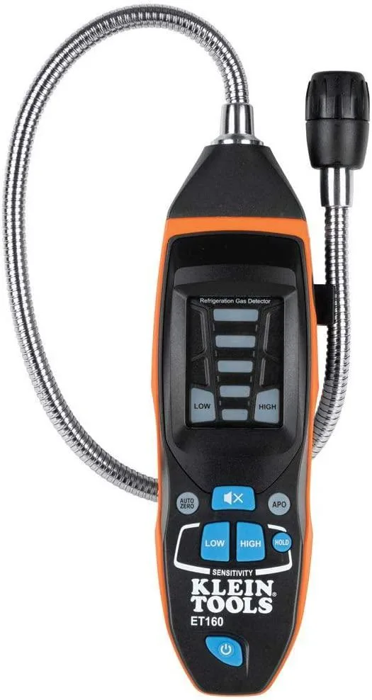 Klein Tools Klein Tools Refrigerant Gas Detector 18-Inch Gooseneck Probe 100-3000 ppm — product photo