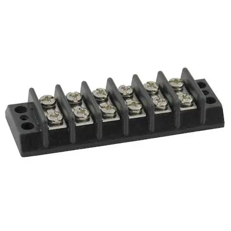 Value Brand Value Brand 6-Pole 2-Row Terminal Strip 20 A 300 V 12 AWG — product photo