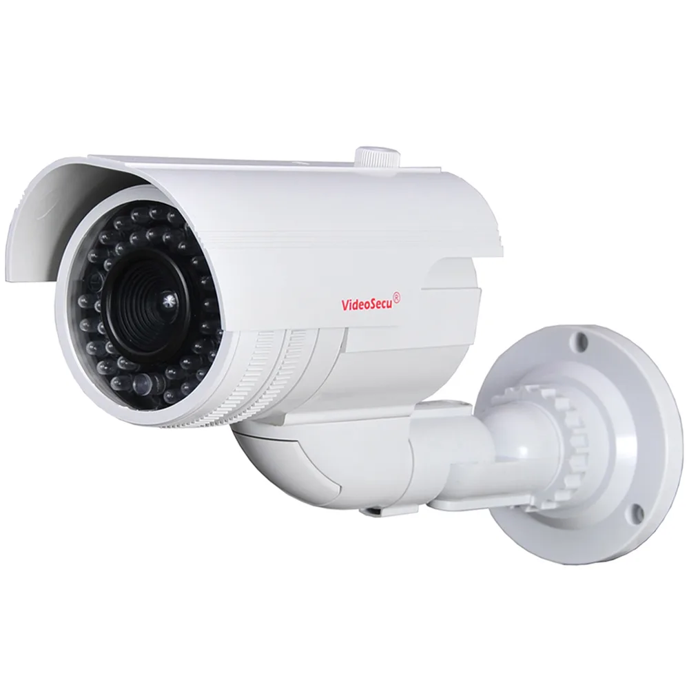 VideoSecu VideoSecu DMYIRV2-N1 Dummy CCTV Camera White WL4 — product photo