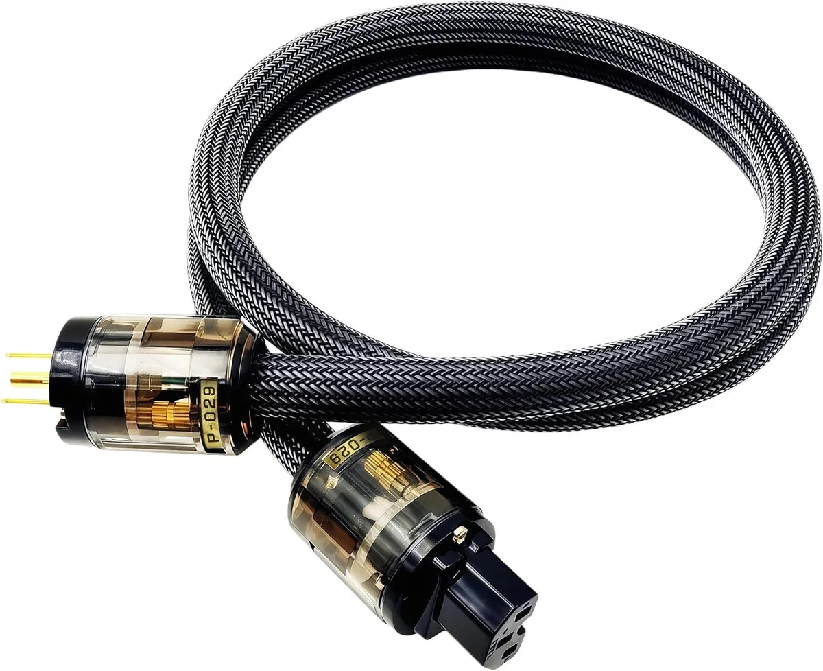 Keyence Keyence AC Power Cord 10AWG 1.5m C15 99.99% OFC — product photo
