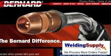 Bernard Bernard 360-K40 400 A Shortstub Welding Head Assembly — product photo