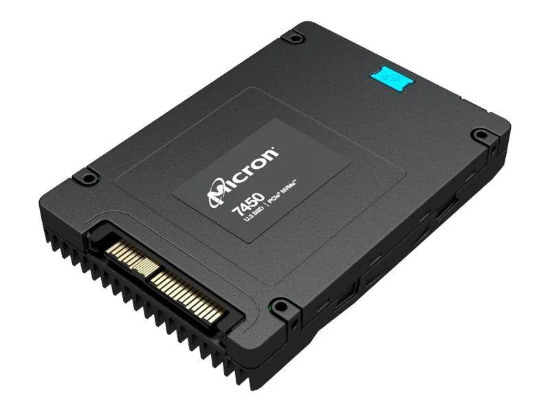 Micron Micron 7450 PRO MTFDKCC15T3TFR-1BC1ZABYYR 15.36 TB enterprise SSD — product photo