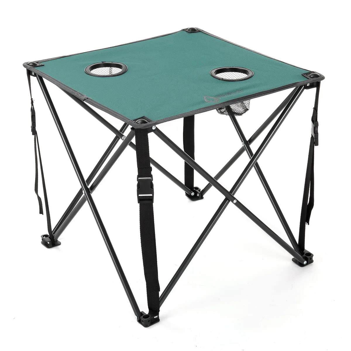 ARROWHEAD OUTDOOR ARROWHEAD OUTDOOR Camp Furniture Green 600D 18.5 Square 2 Cup Holders — product photo