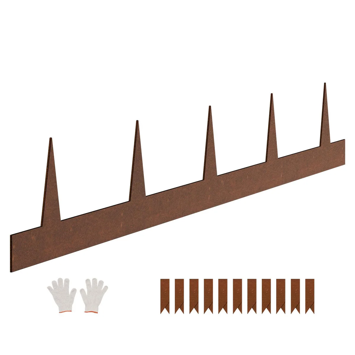 VEVOR VEVOR Steel Landscape Edging 10 Pack 40 x 4.5 in — product photo