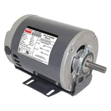 Dayton 5K423 split-phase motor 1/2 HP 1725 RPM 56 frame open drip proof steel body