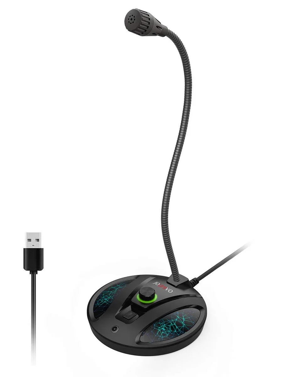  JOUNIVO JV-603PRO USB Microphone 1.8m Cable 58dB SNR — product photo