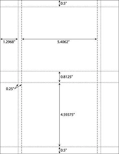 Pack of 100 matte sheets for 200 jewel case back inserts