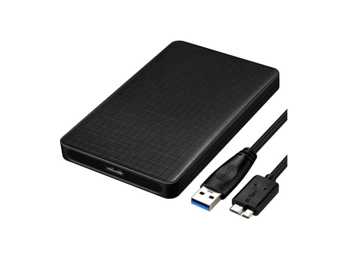 BONAEVER BONAEVER 2.5" USB 3.0 SATA HDD SSD Enclosure Tool-Free Black — product photo