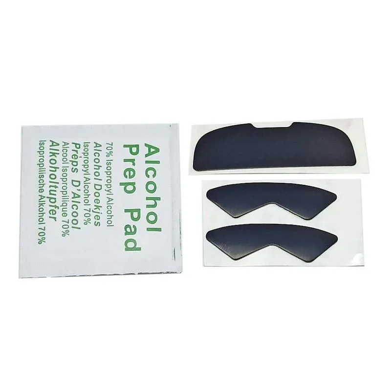 YINGHUA YINGHUA Mouse Skates Feet Pad Sticker for G700 G700S G300S 300 Mice Black PTFE 1 Set — product photo