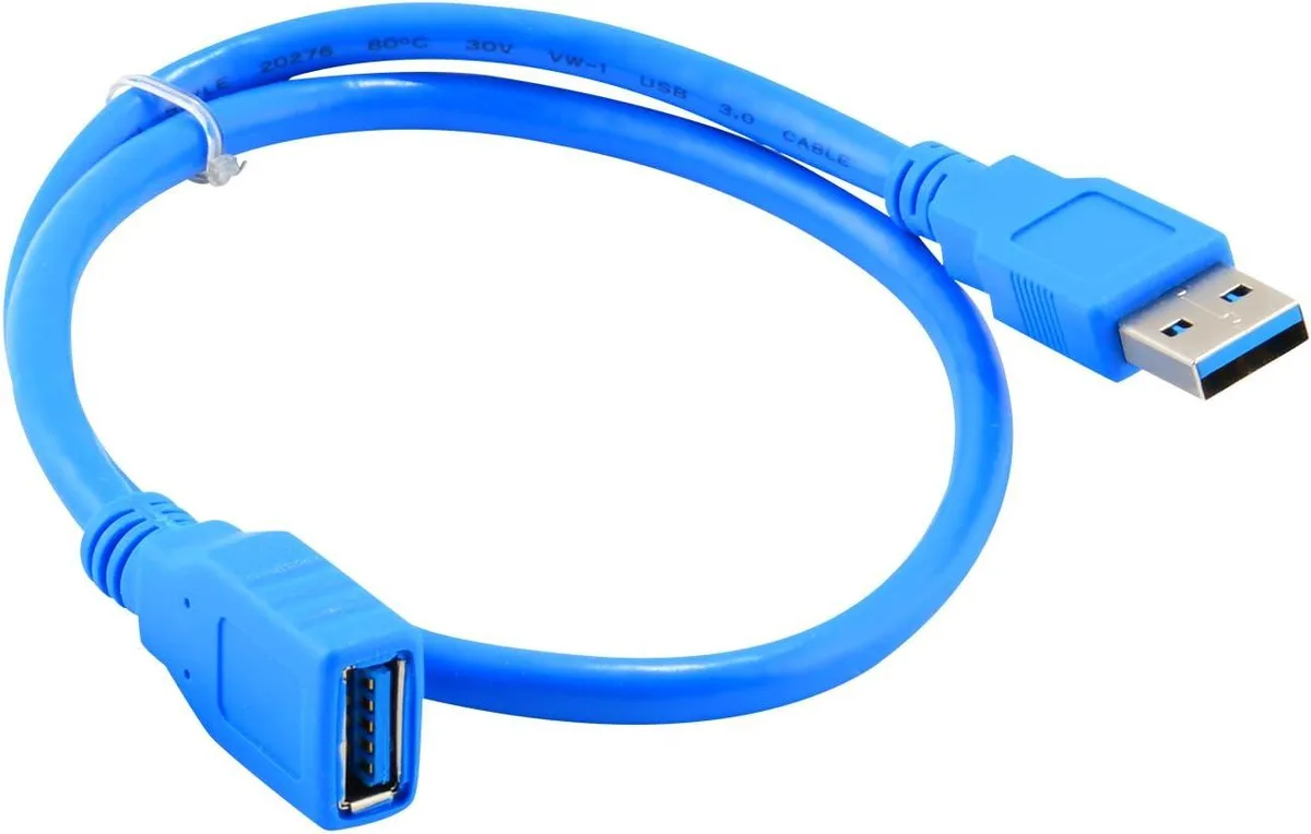 JacobsParts Inc. JacobsParts U3A-EXT-B USB 3.0 extension cable 1 ft — product photo