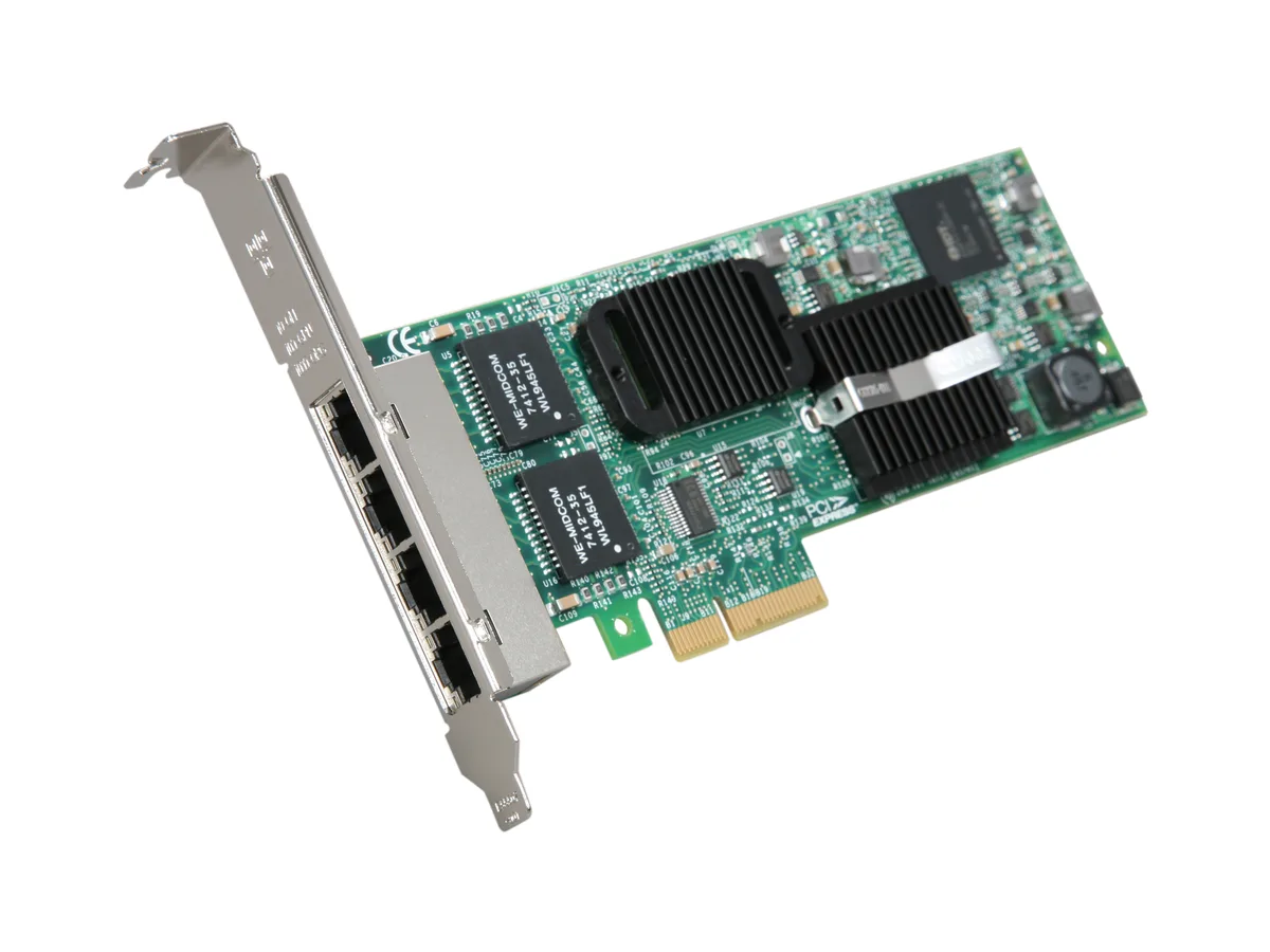 Intel Intel E1G44ET PCI-Express Gigabit Ethernet Quad Port network card — product photo