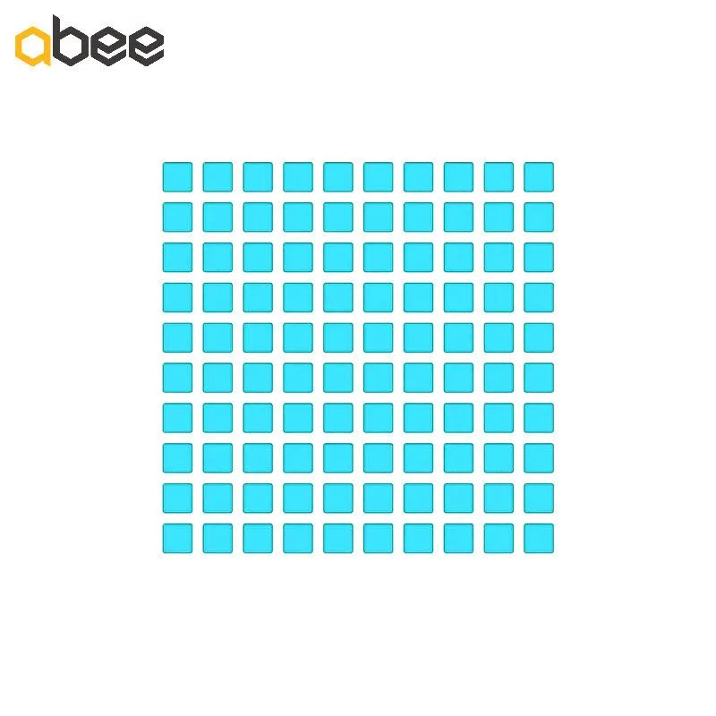 Corn Electronics Corn Electronics Pixel Cube Blue E-ATX Mid Tower PC Case — product photo