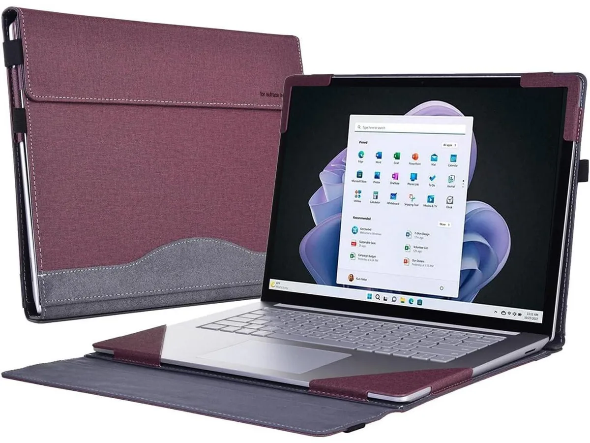 BONAEVER BONAEVER 13.5 inch Surface Laptop case Wine Red — product photo