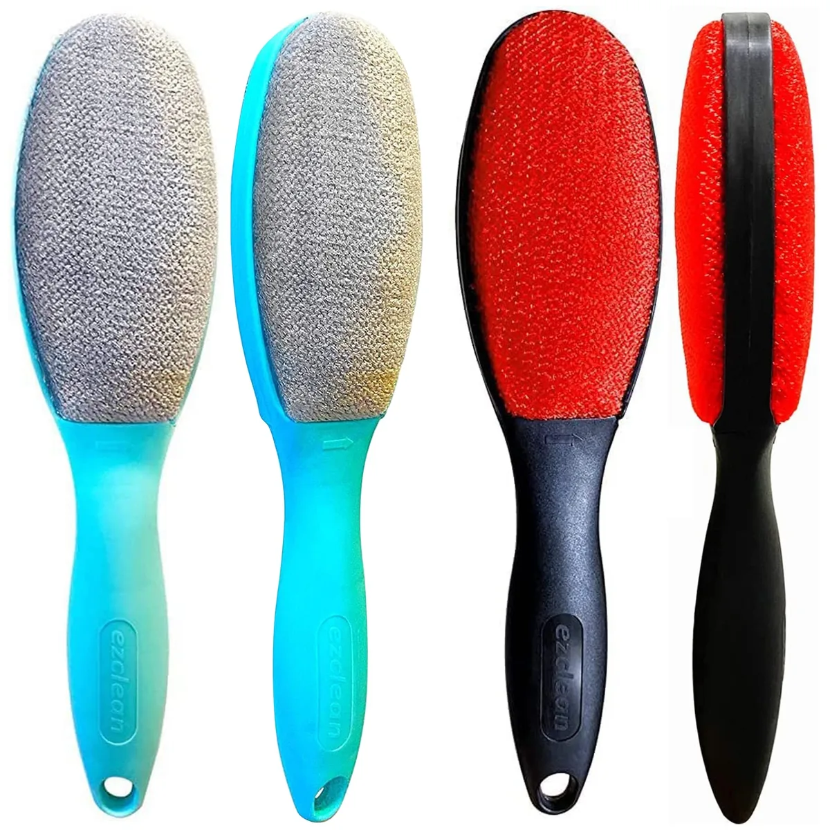  4-Pack 2-Colour Lint Brushes for Clothes Furniture — product photo