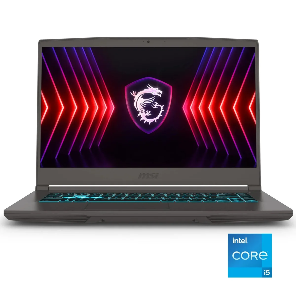 MSI MSI Thin 15 i5-12450H 64GB DDR4 1TB RTX 3050 144Hz gaming laptop — product photo