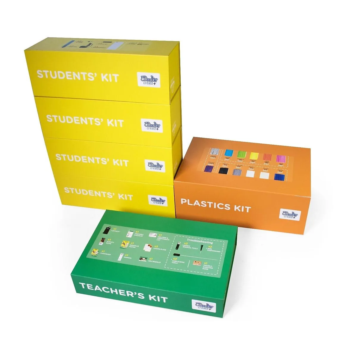 WobbleWorks, Inc WobbleWorks, Inc 3Doodler EDU Create+ Learning Pack 12 Pens — product photo