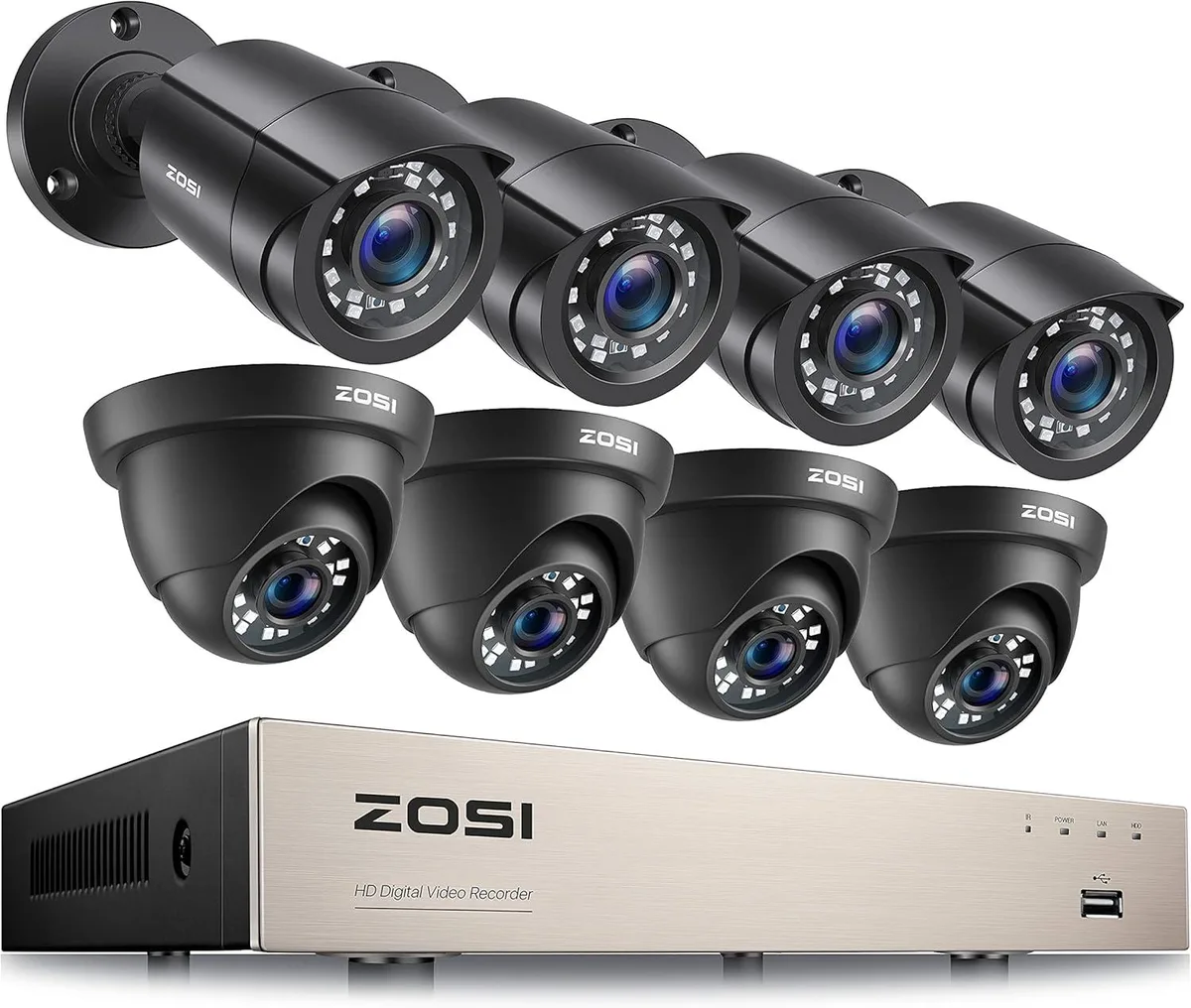 TAURKENAM TAURKENAM 8CH 5MP Lite DVR video recorder — product photo