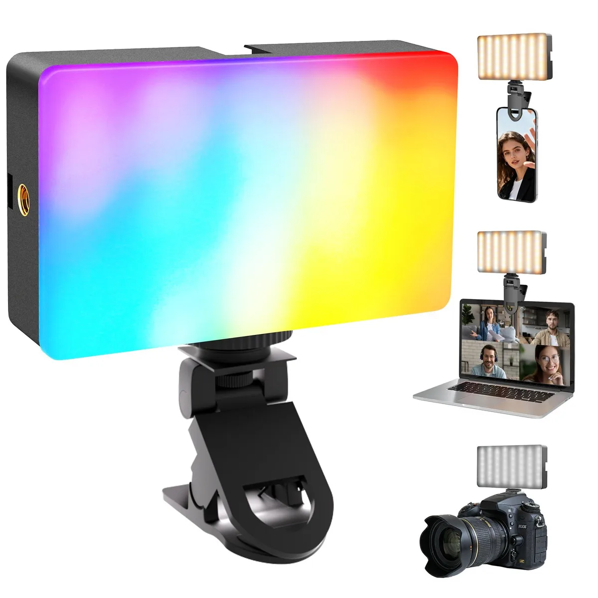  Neewer AY96 RGB-US 138 LED RGB Selfie Light 180 min — product photo