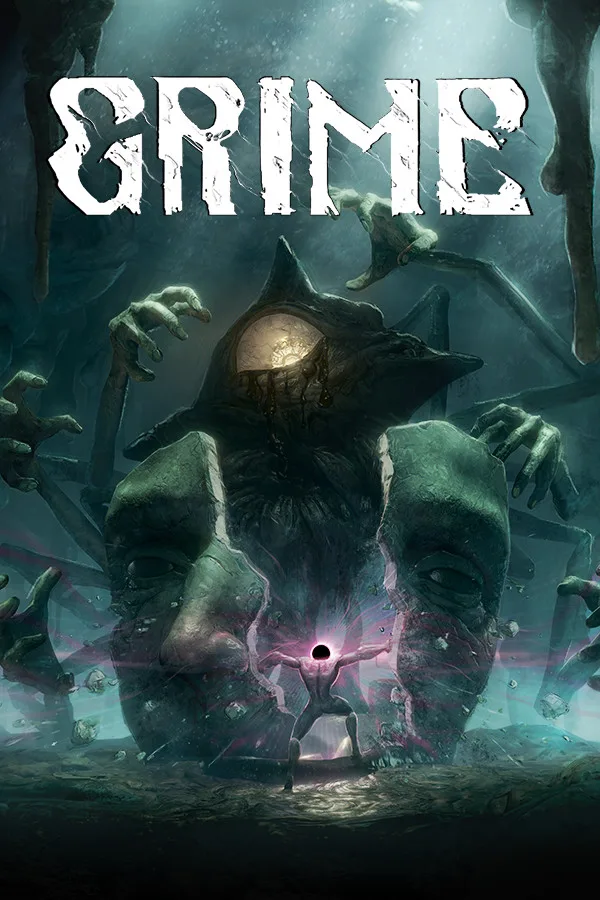 Steam digital code card for GRIME platform game