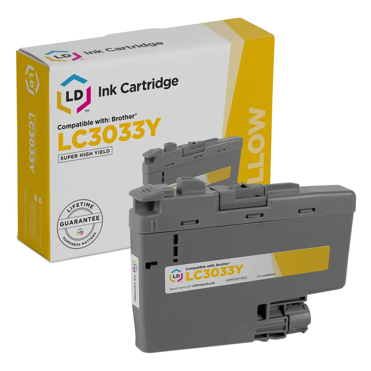 LD Products LD Products LC3033Y Yellow Super High Yield Ink Cartridge 5000 Pages — product photo