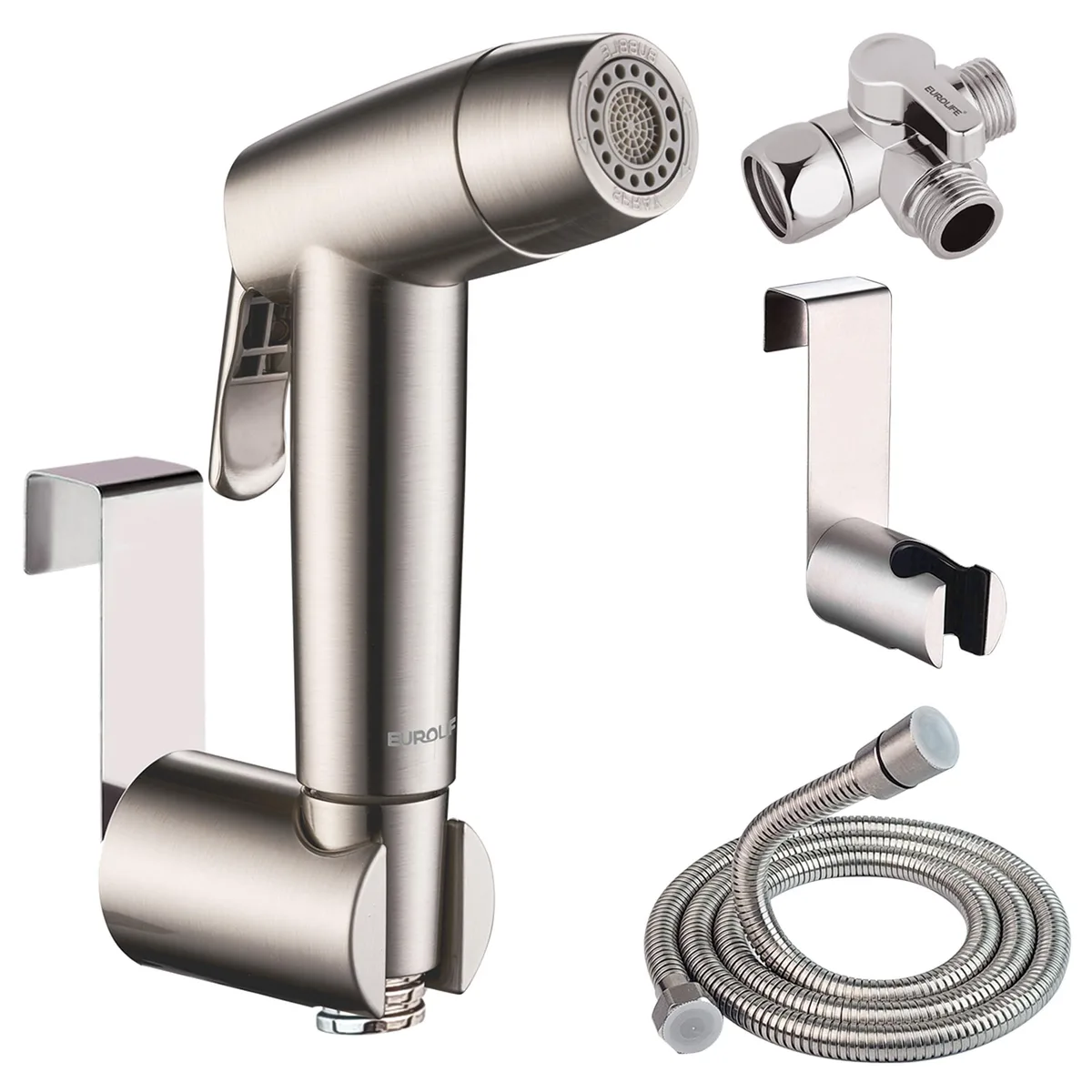  EL-X12-V Bath Faucet Black 47" Hose — product photo