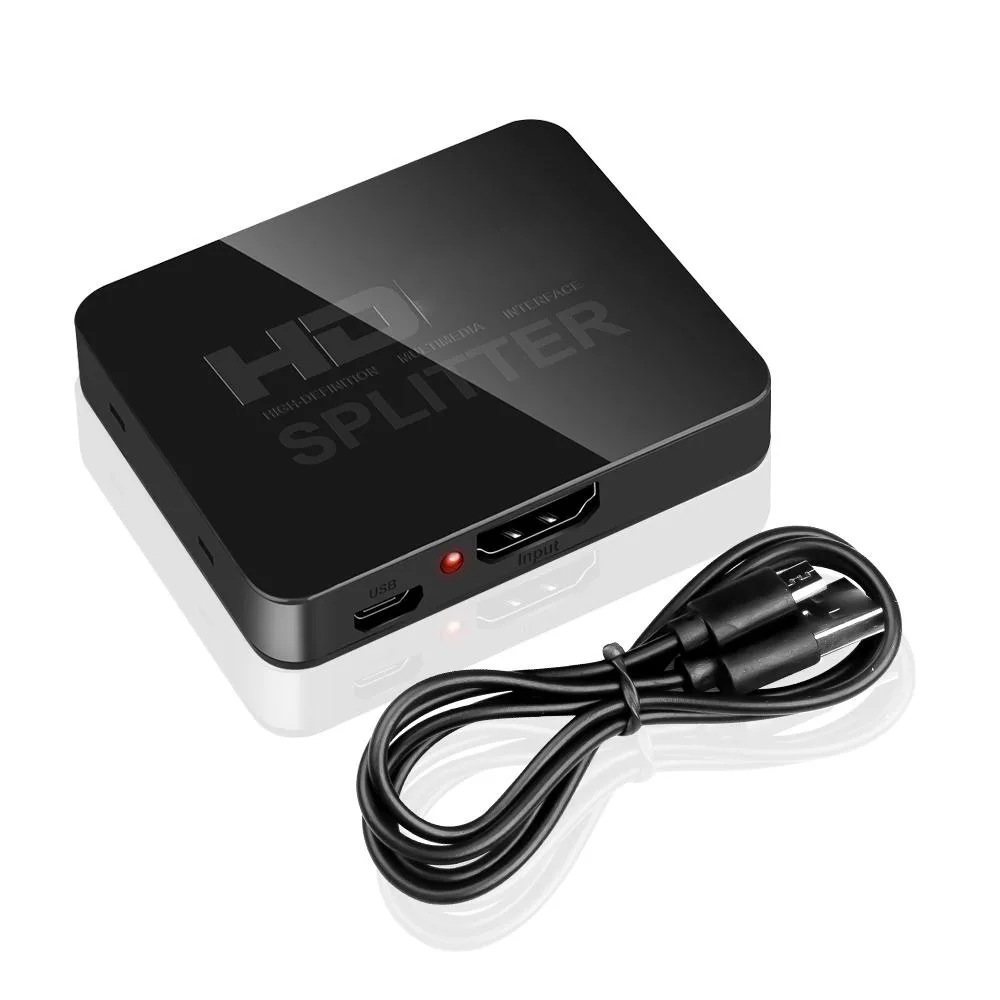 LUOM LUOM OZF2-1 4K@60Hz HDMI Splitter 1x2 — product photo