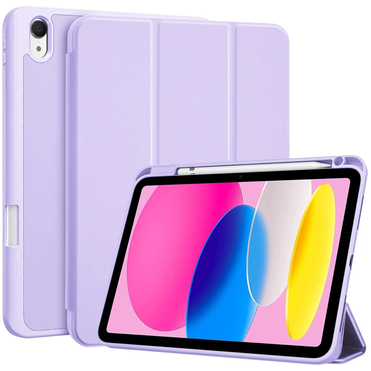  rooCASE A3354 iPad accessory case Purple 11 10.9 2025 2022 — product photo