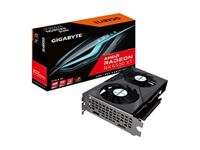 GIGABYTE GIGABYTE Radeon RX 6500 XT Eagle 4G graphics card — product photo