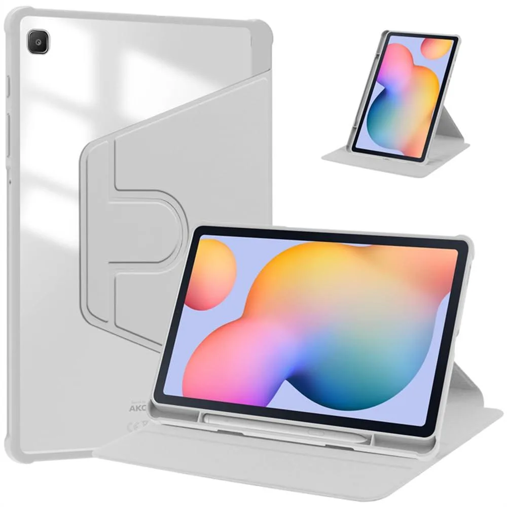 Timoom Timoom 360° Rotatable Hard Clear Back Tablet Cover Gray 10.4 — product photo