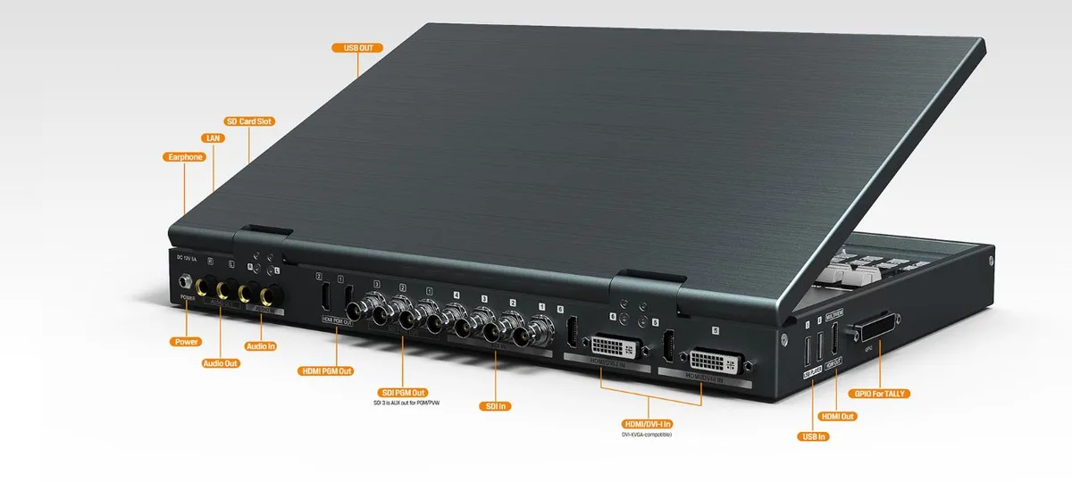 Lilliput Lilliput PVS0615U 15.6" 6-Channel Streaming Switcher — product photo
