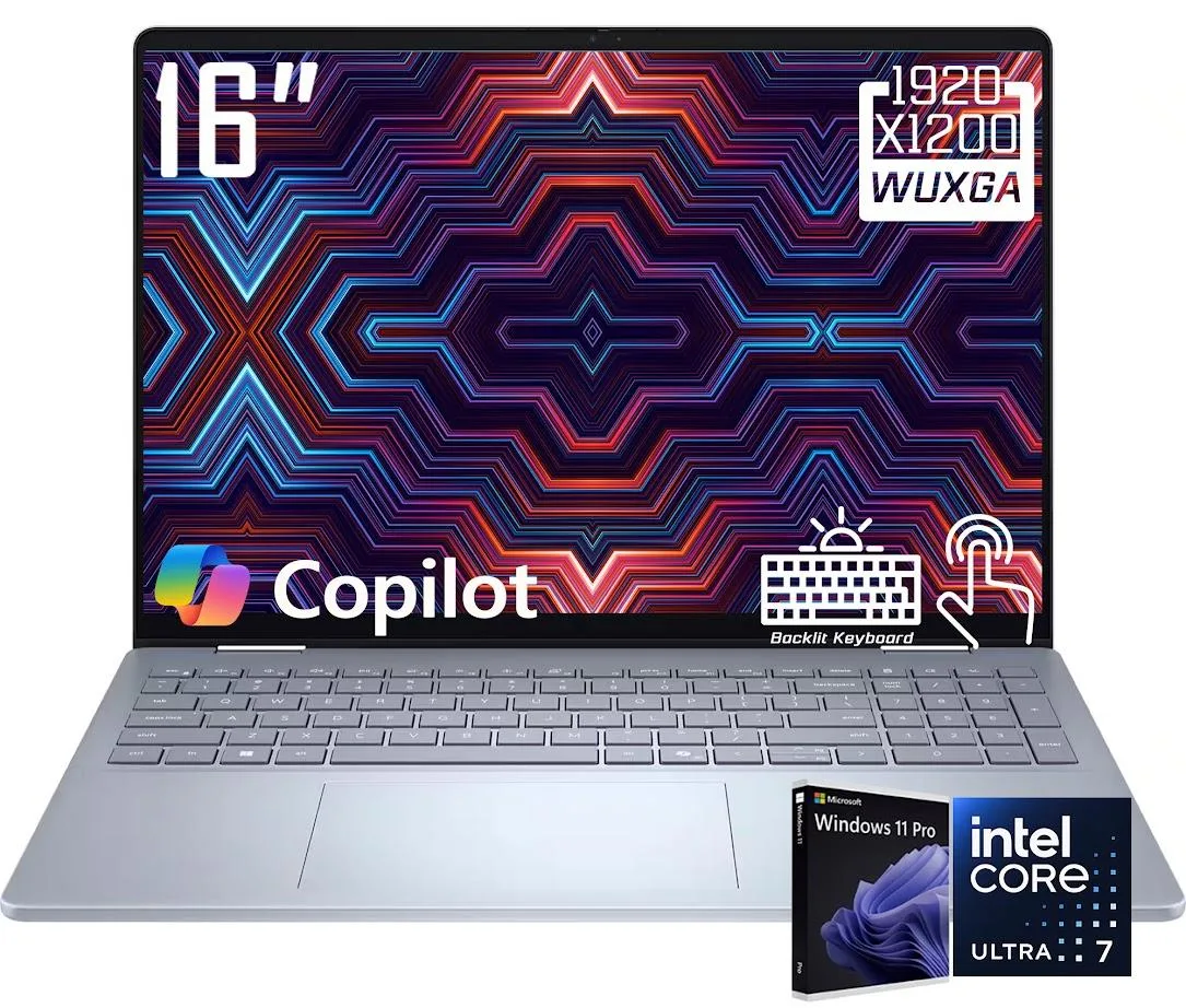 DELL DELL Plus 2-in-1 laptop Ice Blue Core Ultra 7 256V 16GB 2TB — product photo