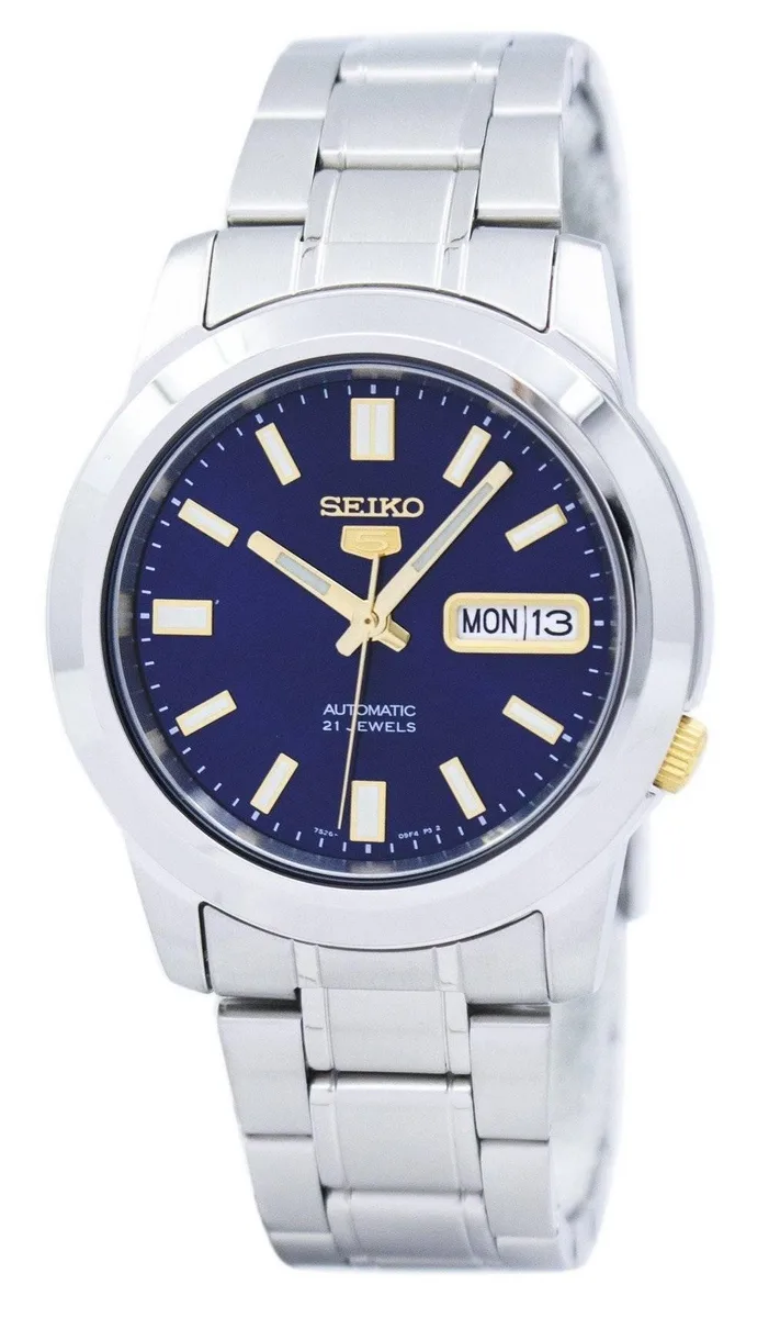 Seiko Seiko 5 Automatic SNKK11K1 Blue Dial Stainless Steel Watch — product photo