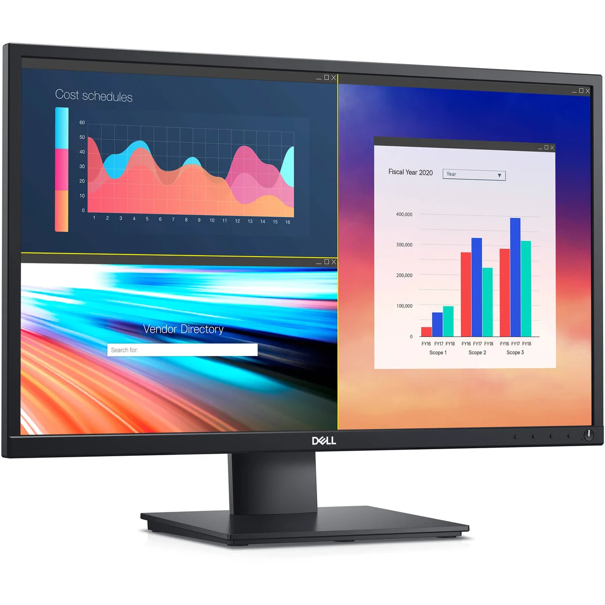 Dell Canada Dell Canada E2420H 24 inch FHD 1920 x 1080 IPS monitor 25WFD — product photo