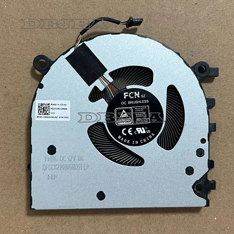 A single replacement cooling fan for 16 inch Lenovo IdeaPad 5 Pro laptops