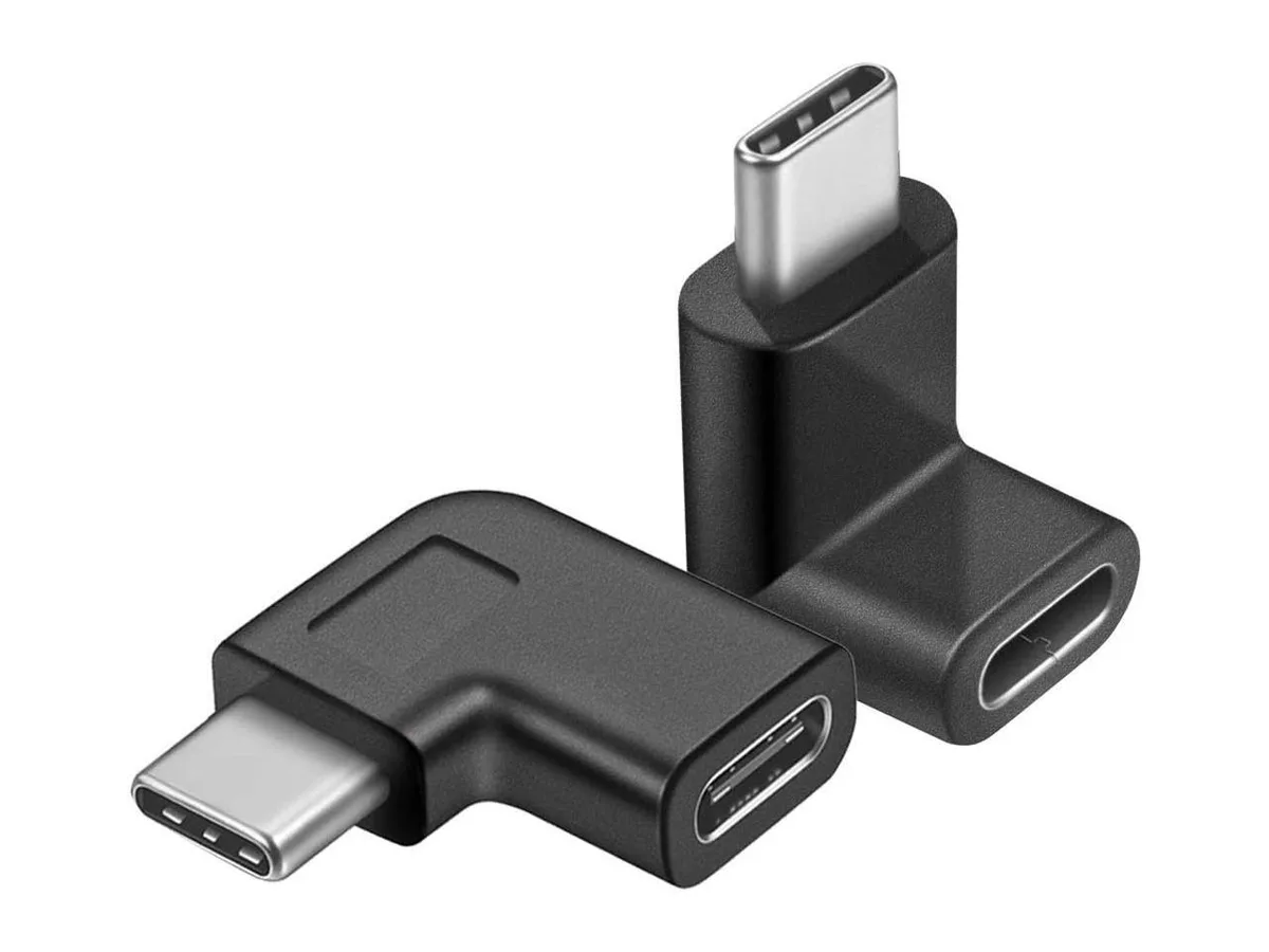 BUCIER BUCIER USB-C 90° &amp; 270° Adapter 2-Pack USB 3.1 — product photo