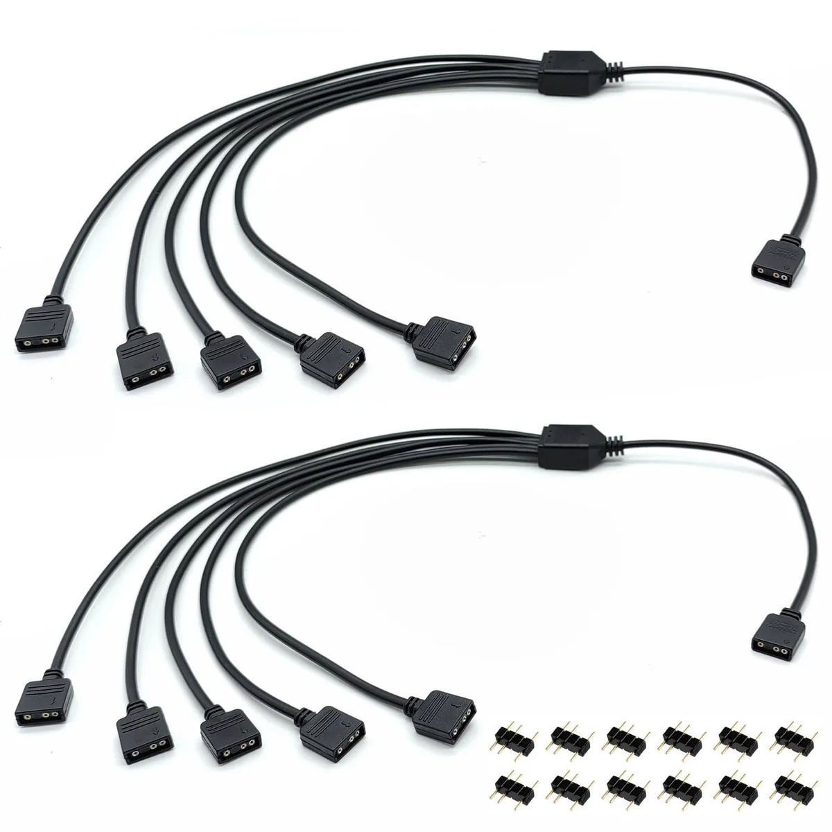  Dushochn DSC-ARGBCABLE 1-to-5 ARGB Splitter 50cm 2 Pack — product photo