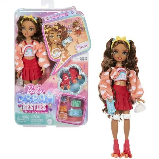 Barbie Barbie Dream Besties Teresa Roller Skate Doll JFX98 — product photo