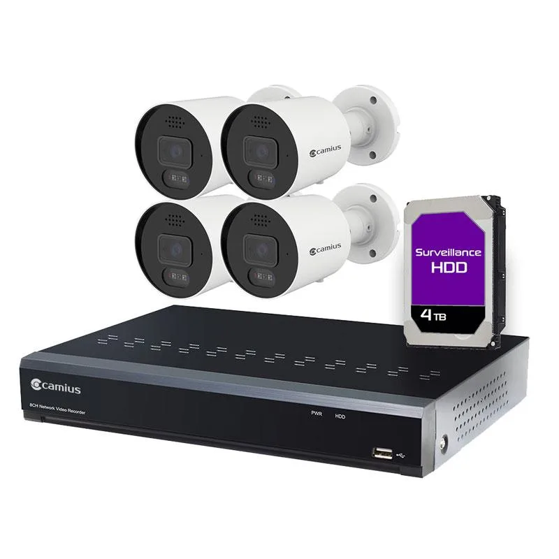 Camius Camius 8PR4S8RB4T 4K 8-Channel NVR Kit 4TB HDD — product photo