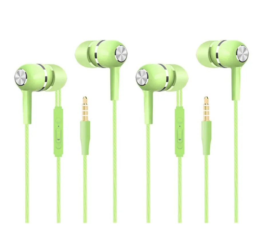 Hotai Hotai Wired Headset 2-Pack Green 3.5mm — product photo
