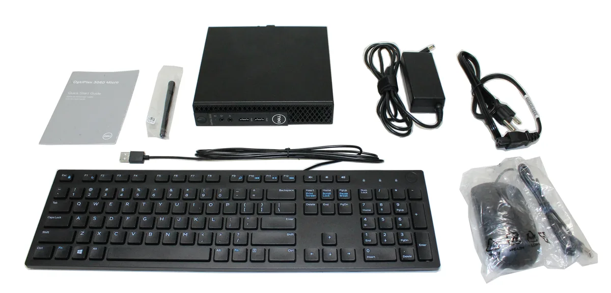 DELL DELL OptiPlex 3060 Micro FJ2NG i5-8500T 2.1 GHz 4GB 128GB SSD desktop PC — product photo