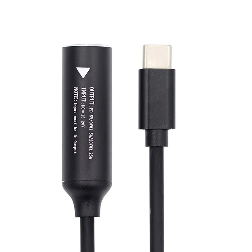 LORDWORLD LORDWORLD USB-C to DC 3.5x1.35mm Cable 65W PD 15V 20V — product photo