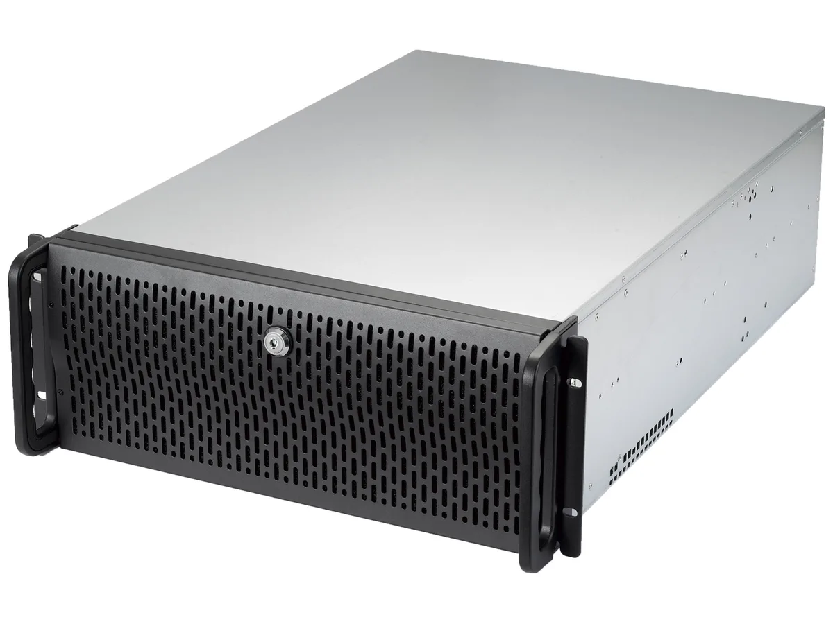 Rosewill Rosewill RSV-L4500U 4U server chassis 15×3.5″ bays — product photo