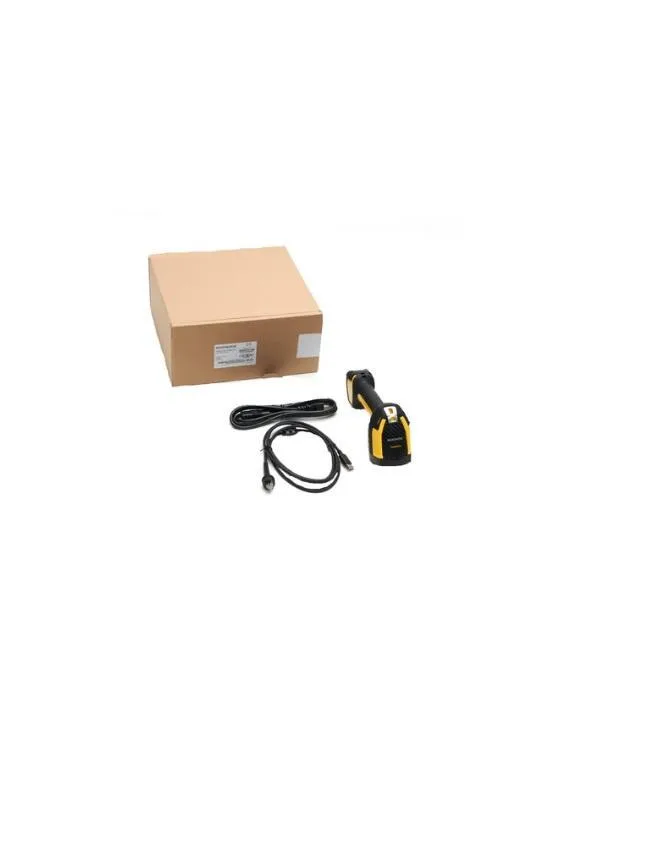 Datalogic Datalogic PM9600-SR910RBK10 PowerScan 1.8-inch 2D imager short range USB kit barcode scanner — product photo